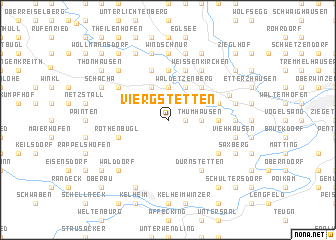 map of Viergstetten