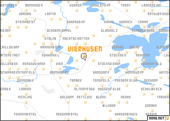 map of Vierhusen