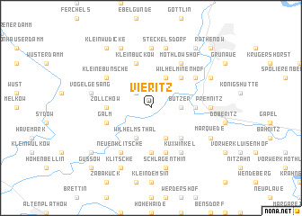 map of Vieritz