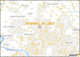 map of Viers Mill Village