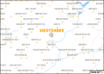 map of Viertshöhe