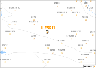 map of Viesati