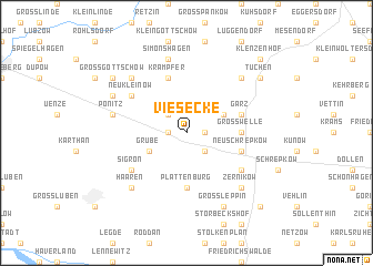 map of Viesecke