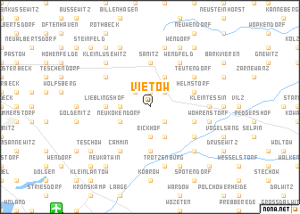 map of Vietow