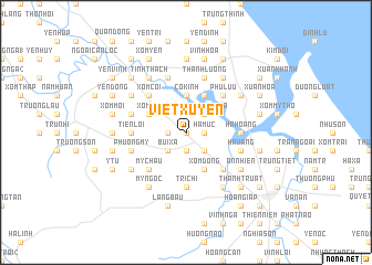 map of Việt Xuyên