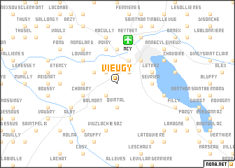 map of Vieugy