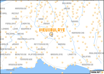 map of Vieux Bulaye