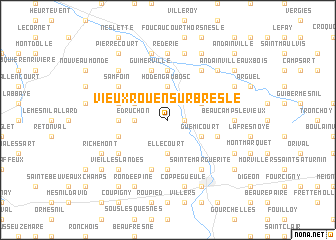 map of Vieux-Rouen-sur-Bresle