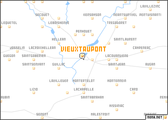 map of Vieux Taupont