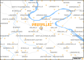 map of Vieux-Villez