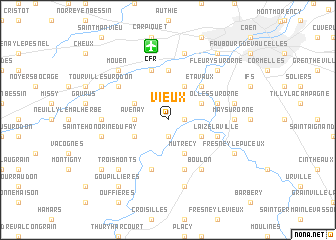 map of Vieux