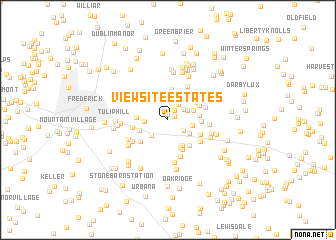 map of Viewsite Estates