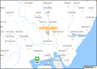 map of Vifanjoni