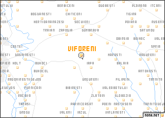 map of Viforeni