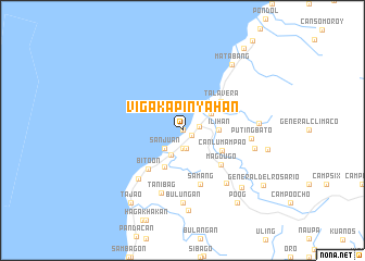 map of Viga Kapinyahan