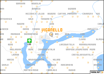 map of Viganello