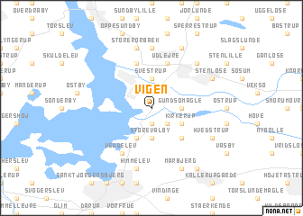 map of Vigen