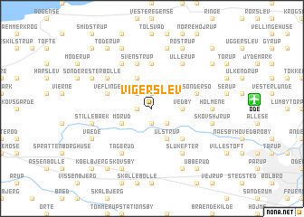 map of Vigerslev