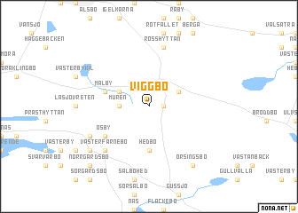 map of Viggbo