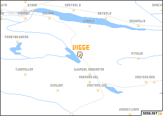 map of Vigge