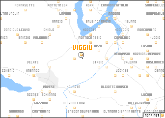 map of Viggiù