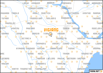 map of Vi Giang