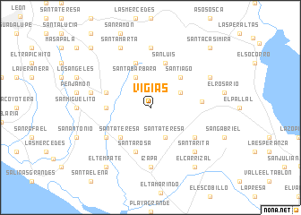 map of Vigías