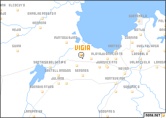 map of Vigía