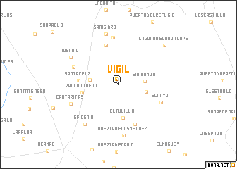 map of Vigil