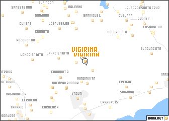 map of Vigirima