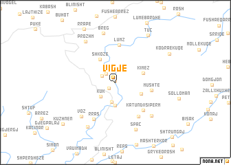 map of Vigjë