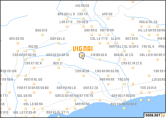 map of Vignai