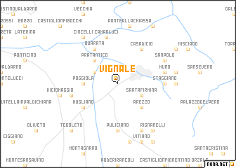 map of Vignale