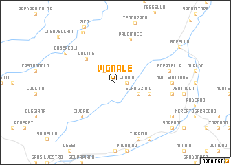 map of Vignale