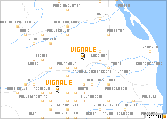 map of Vignale