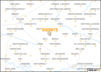 map of Vignats