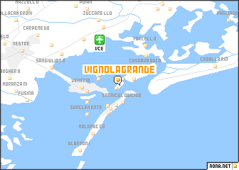 map of Vignola Grande