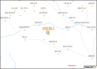 map of Vigoli