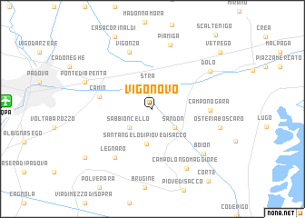 map of Vigonovo