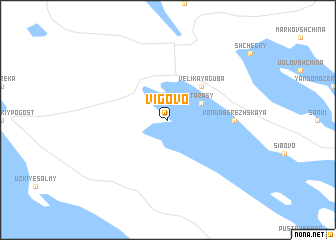 map of Vigovo