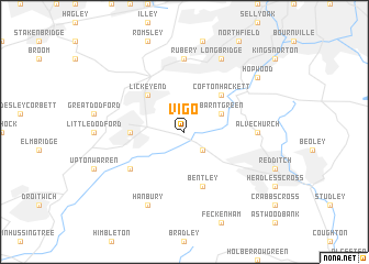 map of Vigo