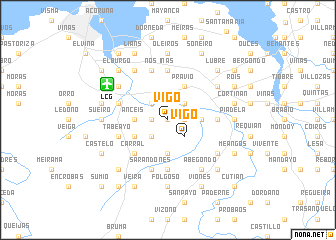 map of Vigo