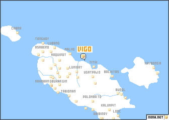 map of Vigo