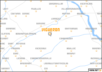 map of Vigueron