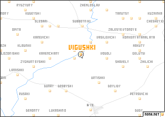 map of Vigushki