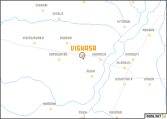 map of Vigwasa