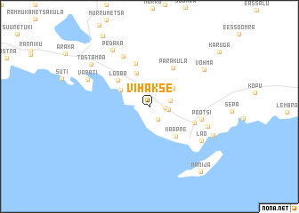 map of Vihakse