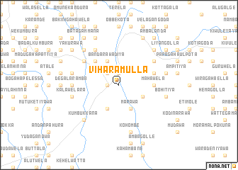 map of Viharamulla