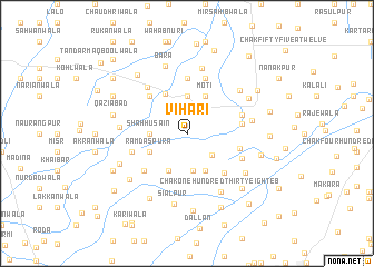 map of Vihāri