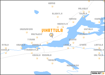 map of Vihattula